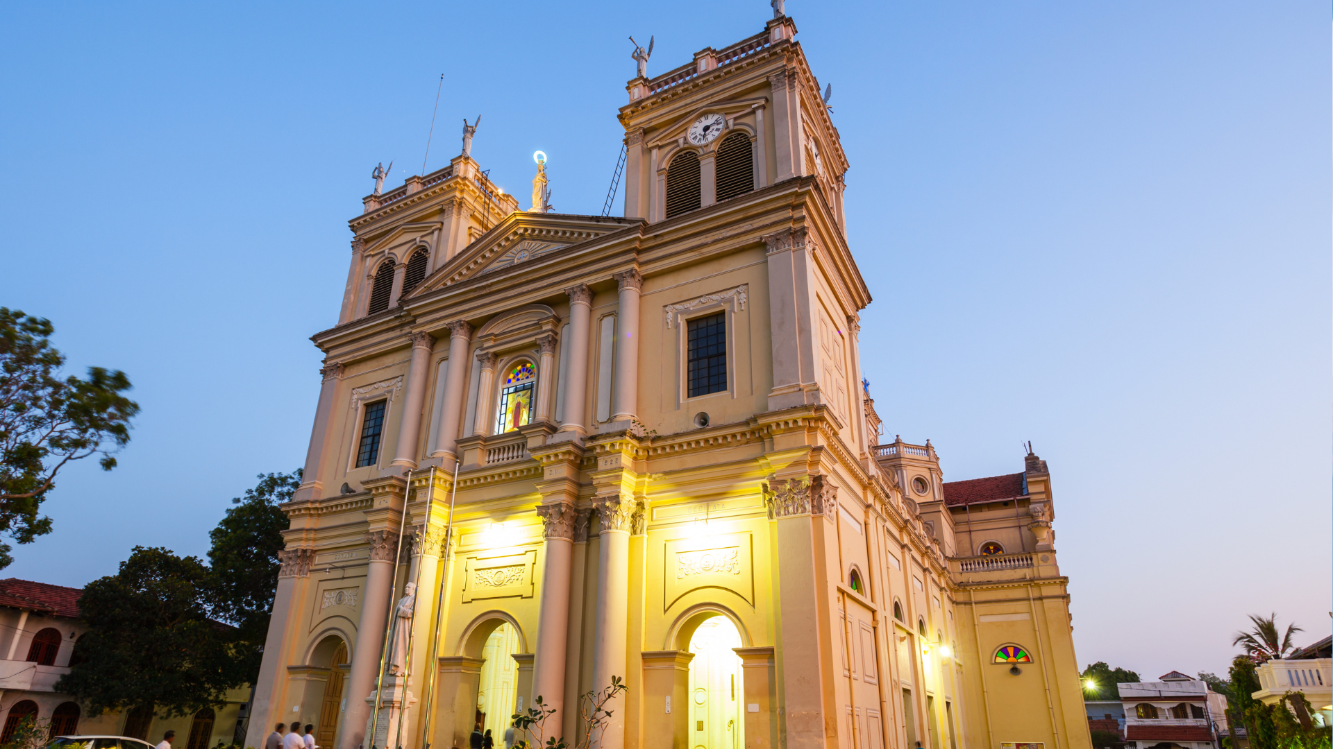 sri lanka spiritual places st sebastian's church negombo