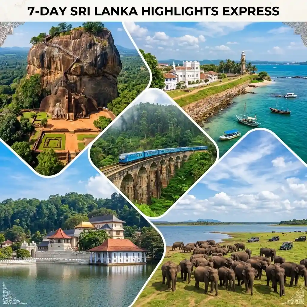 7 Day Sri Lanka Highlights Tour
