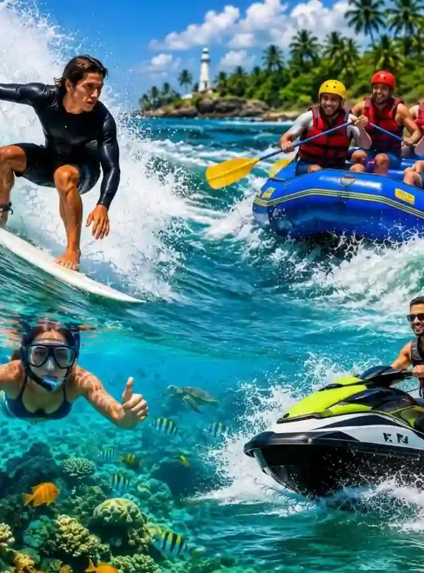 Adventure water activities in Sri Lanka CeyGlow Tours