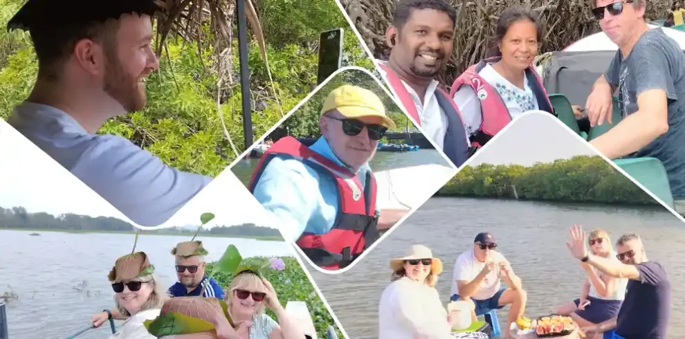 Best Negombo Lagoon and Muthurajawela boat safari